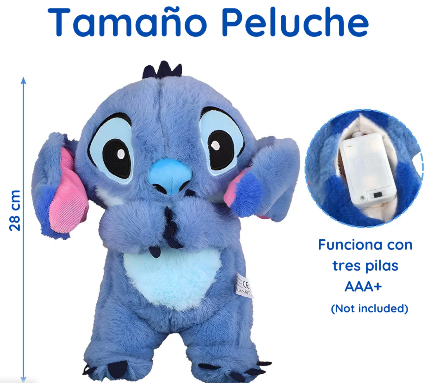 Peluche BlueMello Stitch